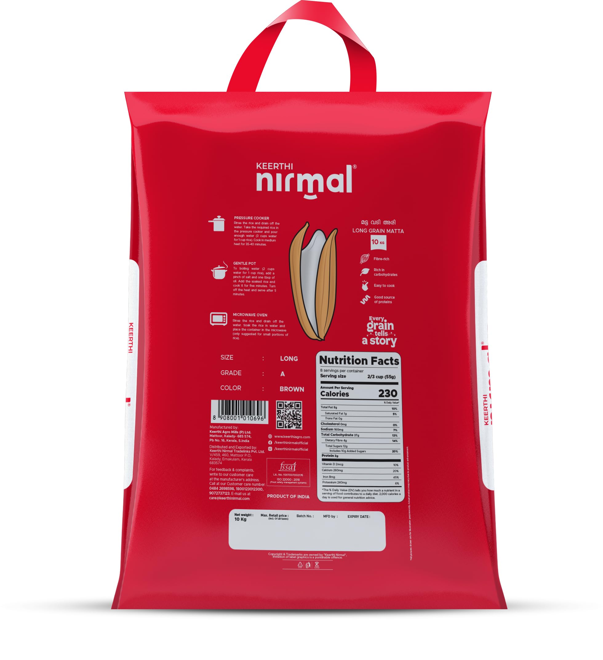 Nirmal Matta Rice 10kg