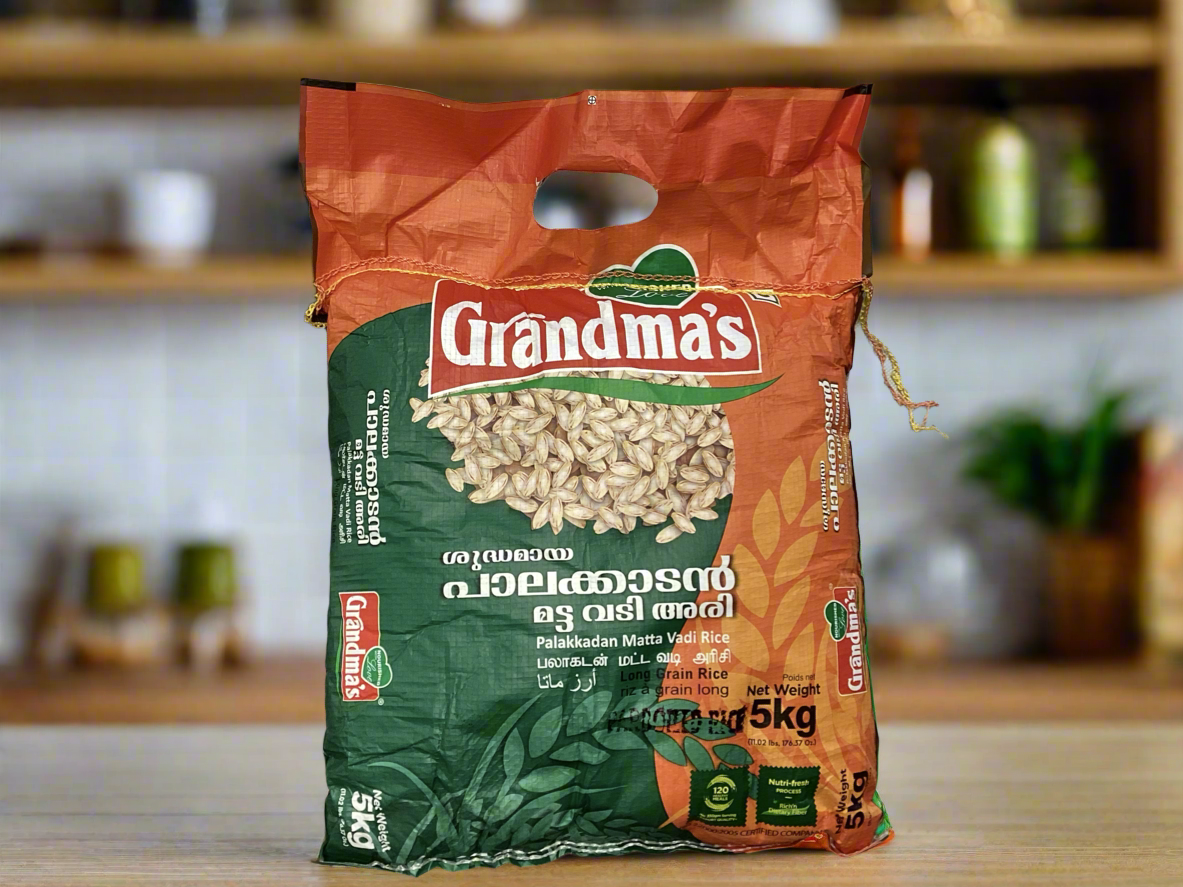 Grandmas Palakkadan Matta Vadi Rice 5kg