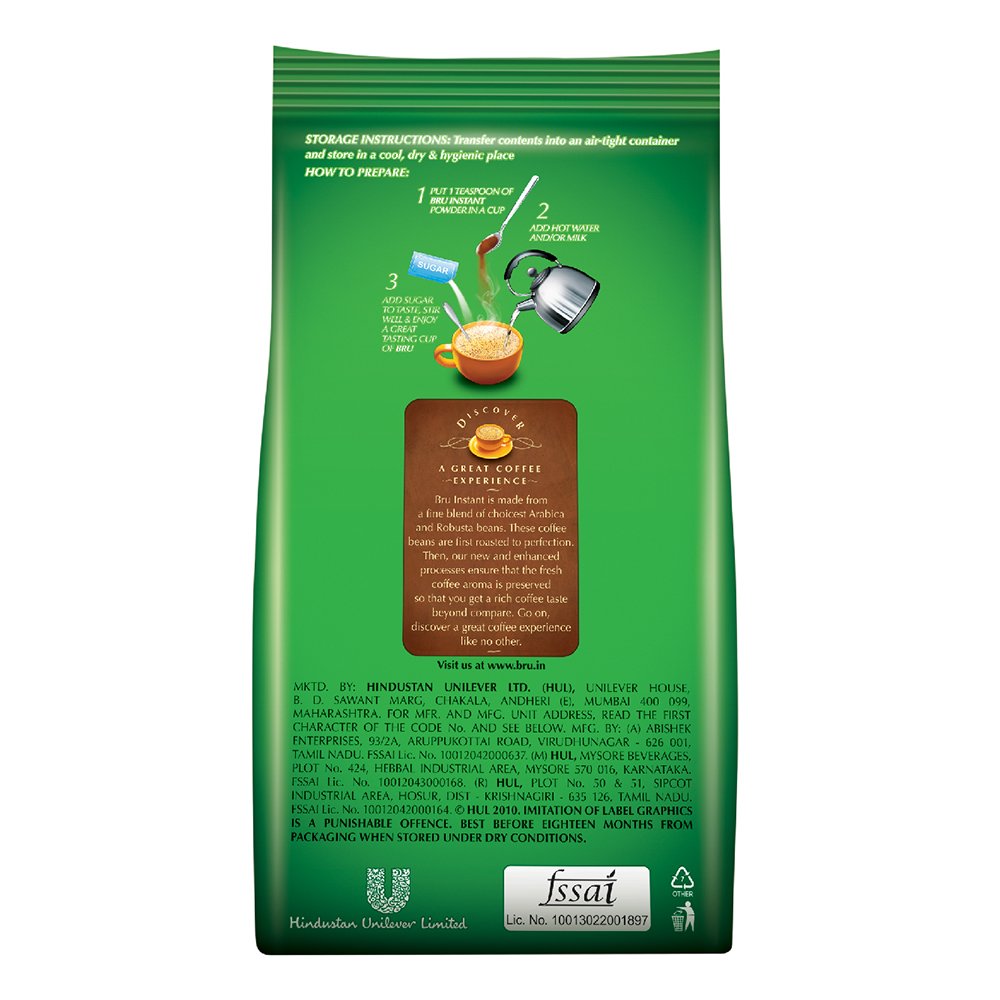 BRU Instant Coffee Powder 100g