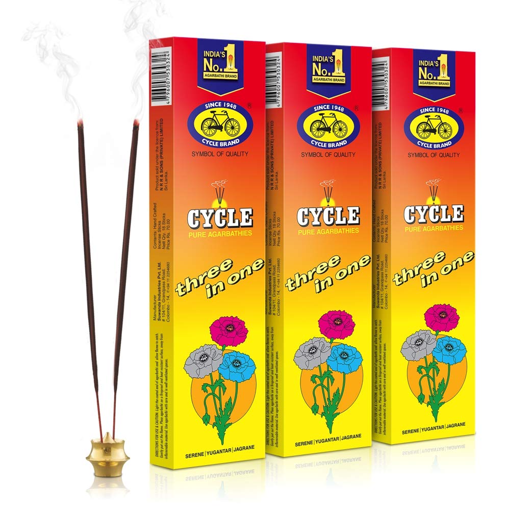 Cycle Agarbathies 3 In 1