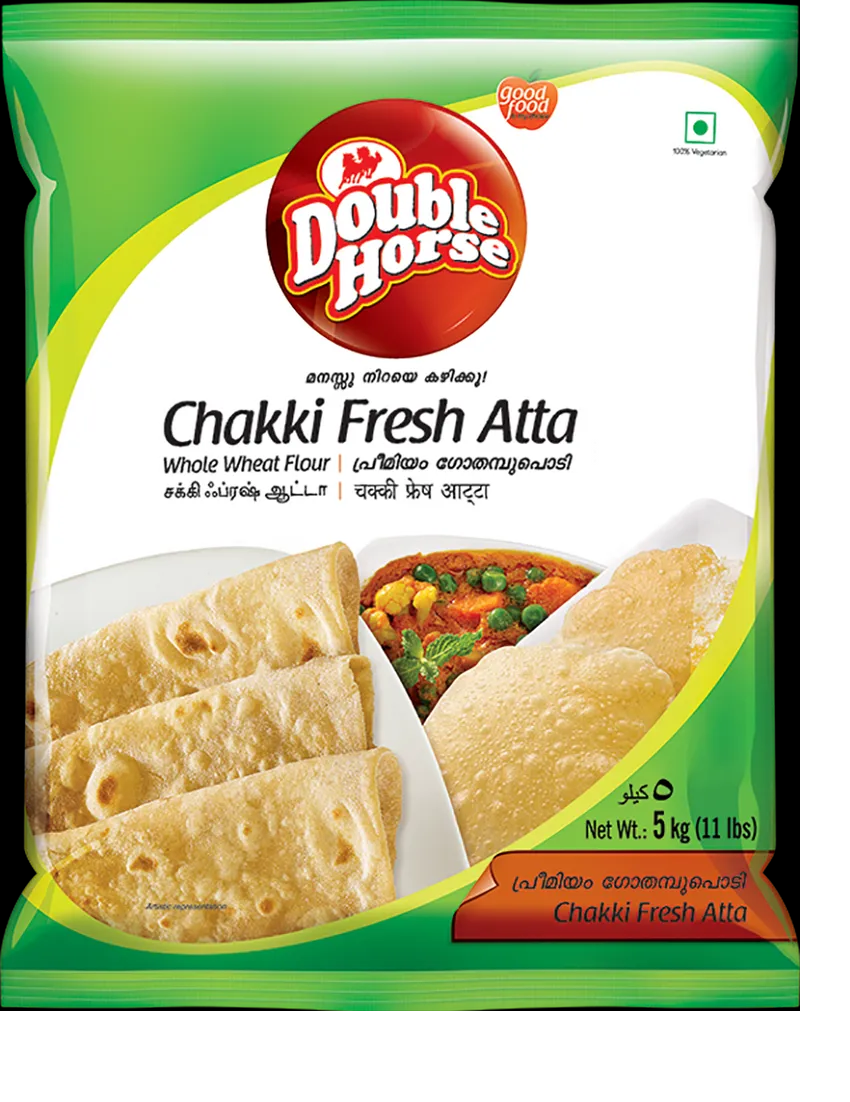 Double Horse Chakki Fresh Atta 5kg