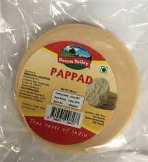 Green vally Pappadam160g