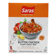 saras Butter Chicken Gravy Mix 400g