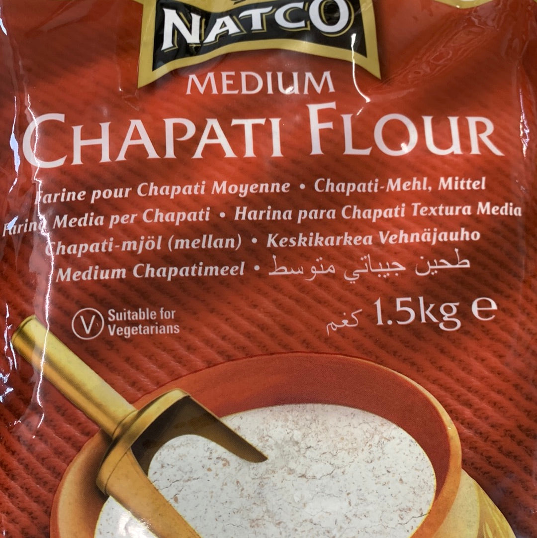Natco medium chapathi flour 1.5 kg
