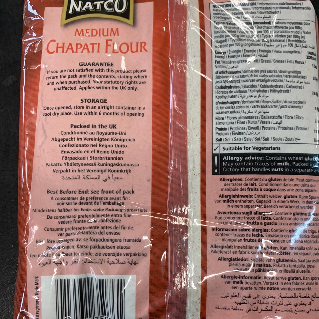 Natco medium chapathi flour 1.5 kg