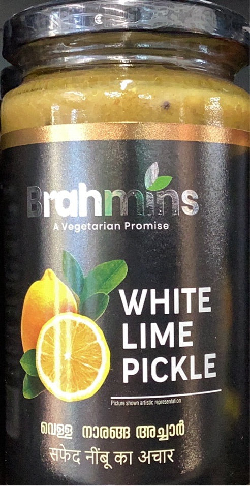 Brahmins White Lime Pickle 400gm